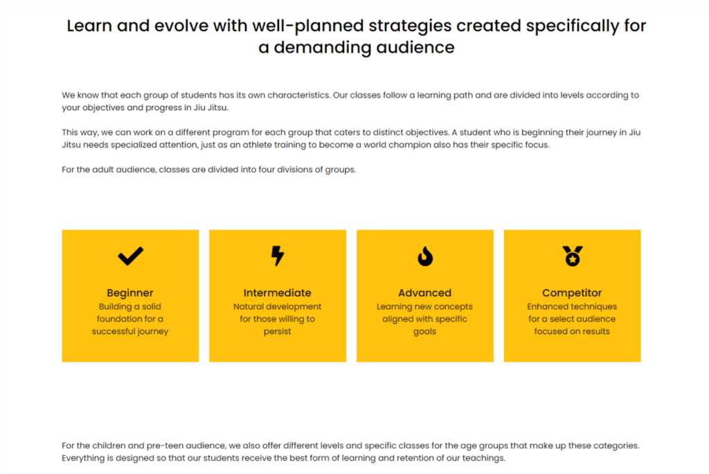 Dojo Plus Sites screenshot 2