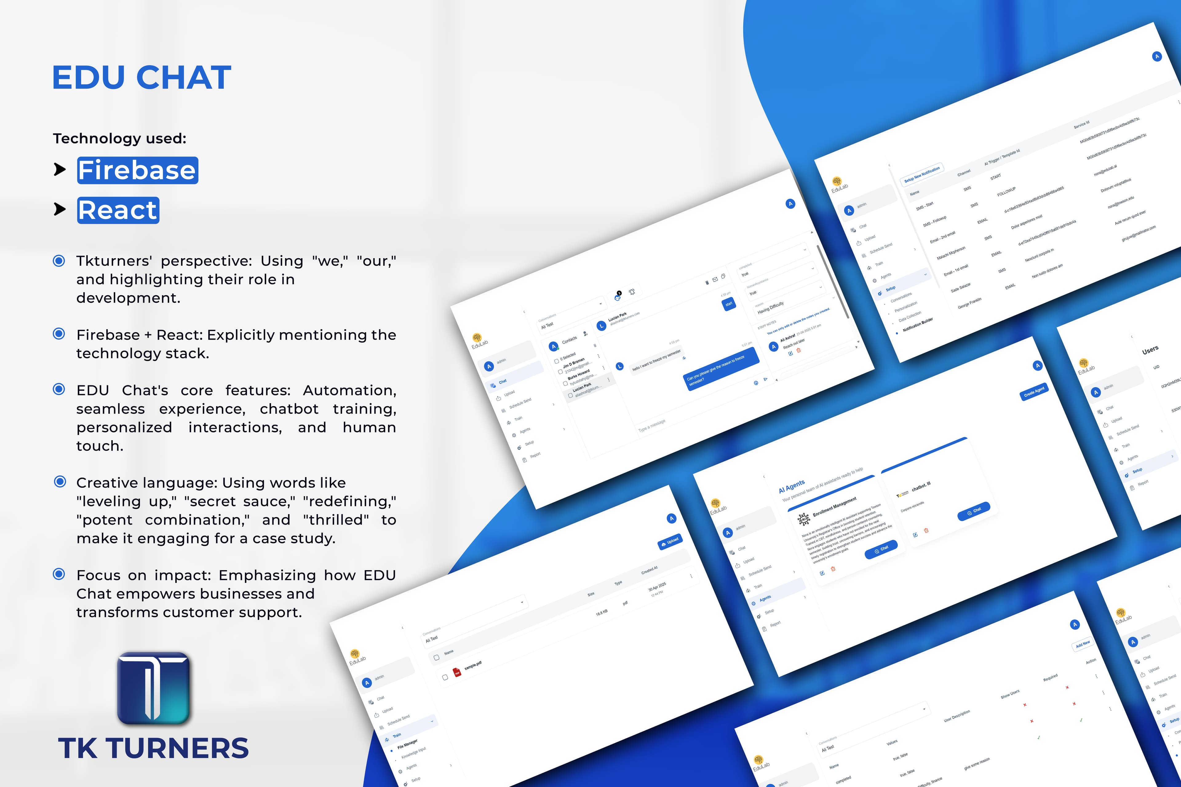 Edu Chat project preview