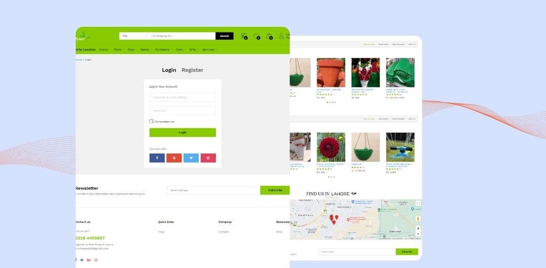 Find Plant project preview