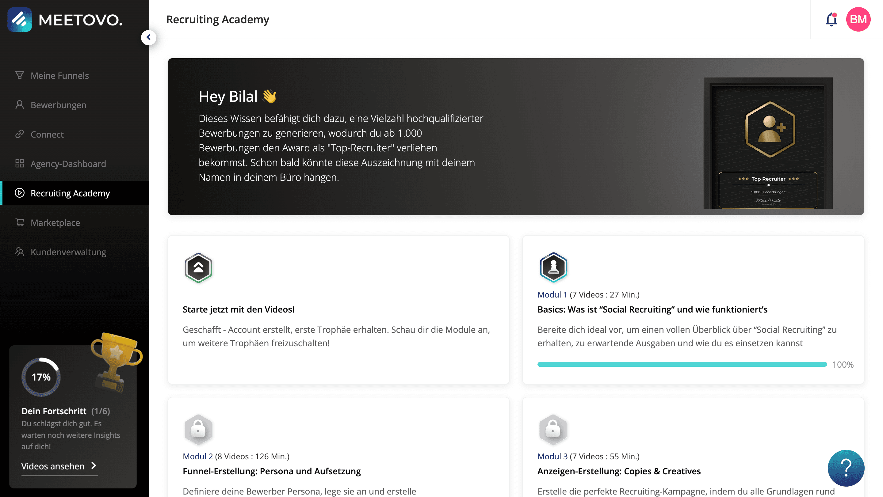 Meetovo project preview