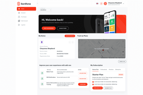 Senifone screenshot 2