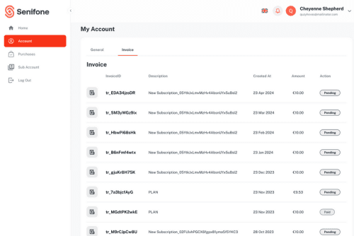 Senifone screenshot 3