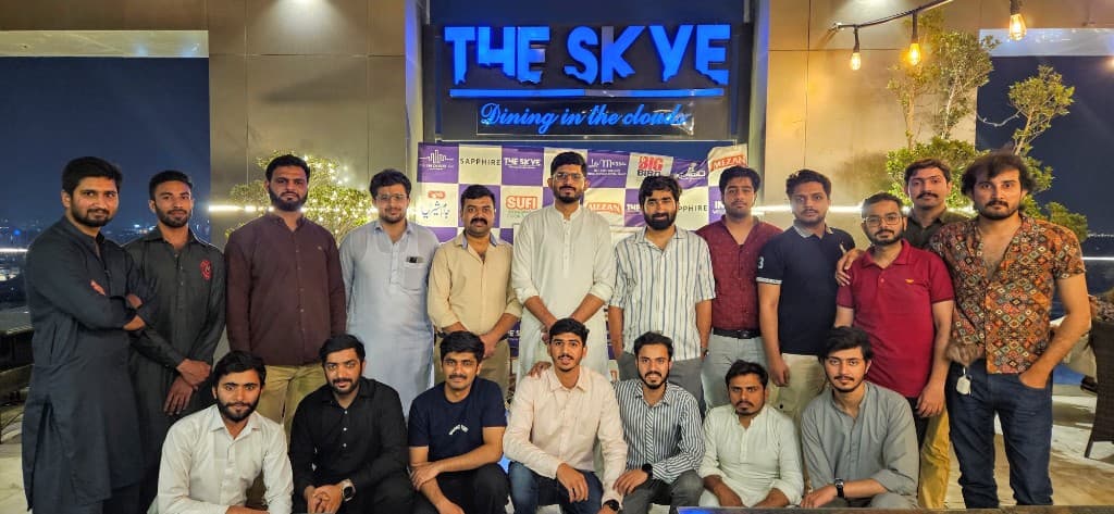 TkTurners team dinner at The Skye.