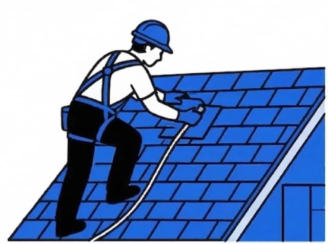 Roofing automation illustration