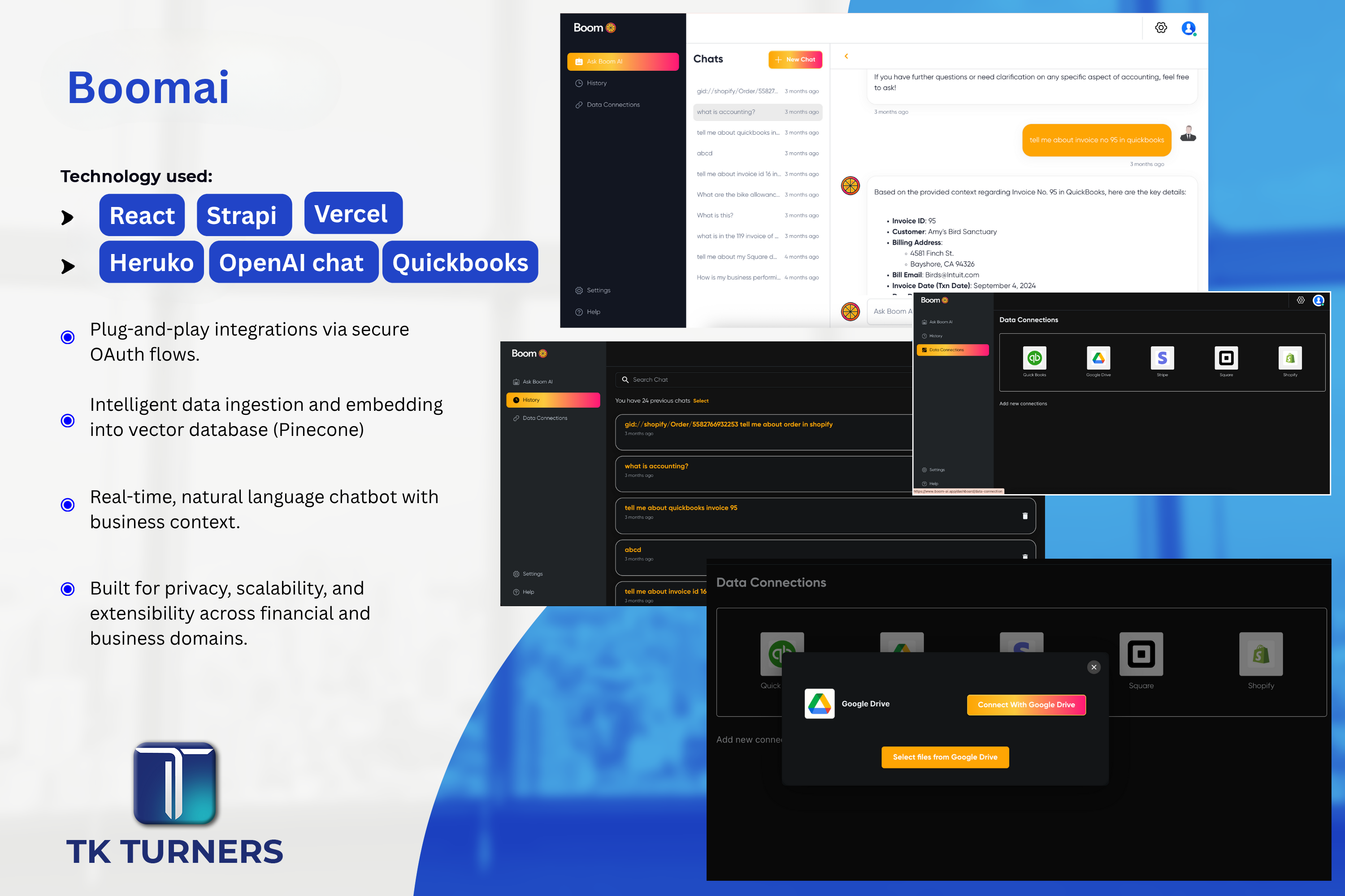 Boom AI project preview
