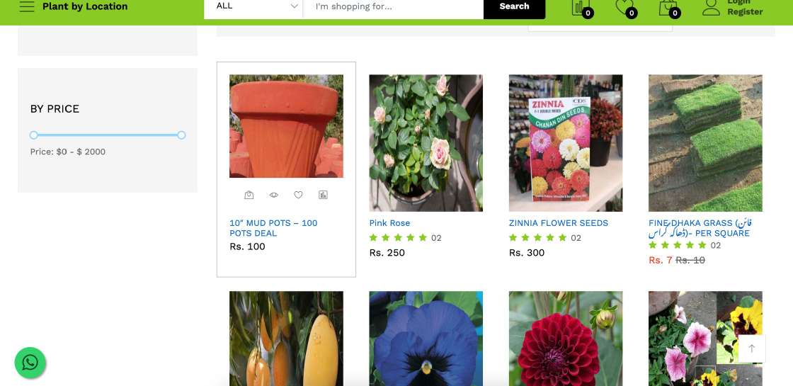 Find Plant project preview