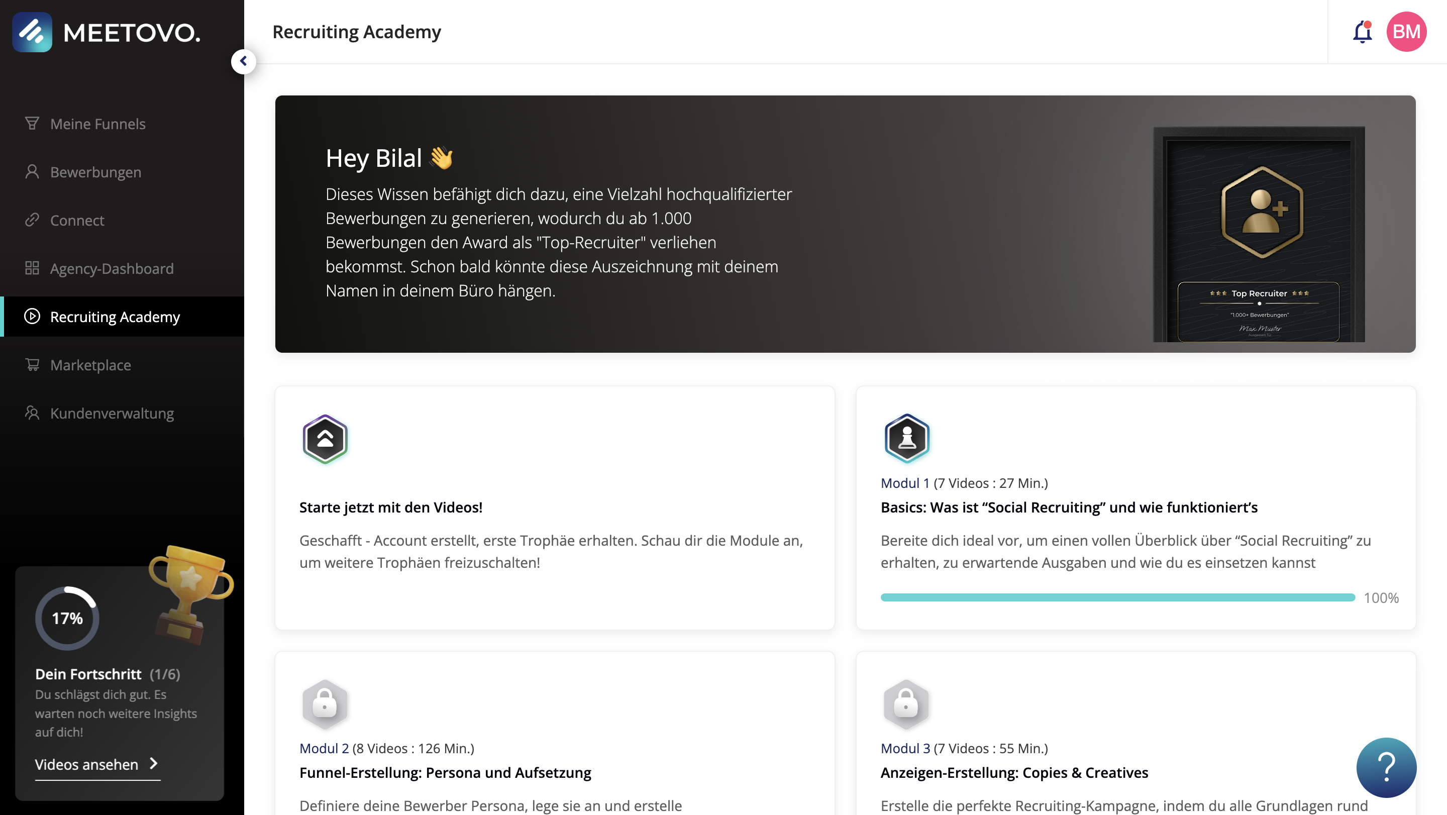 Meetovo project preview