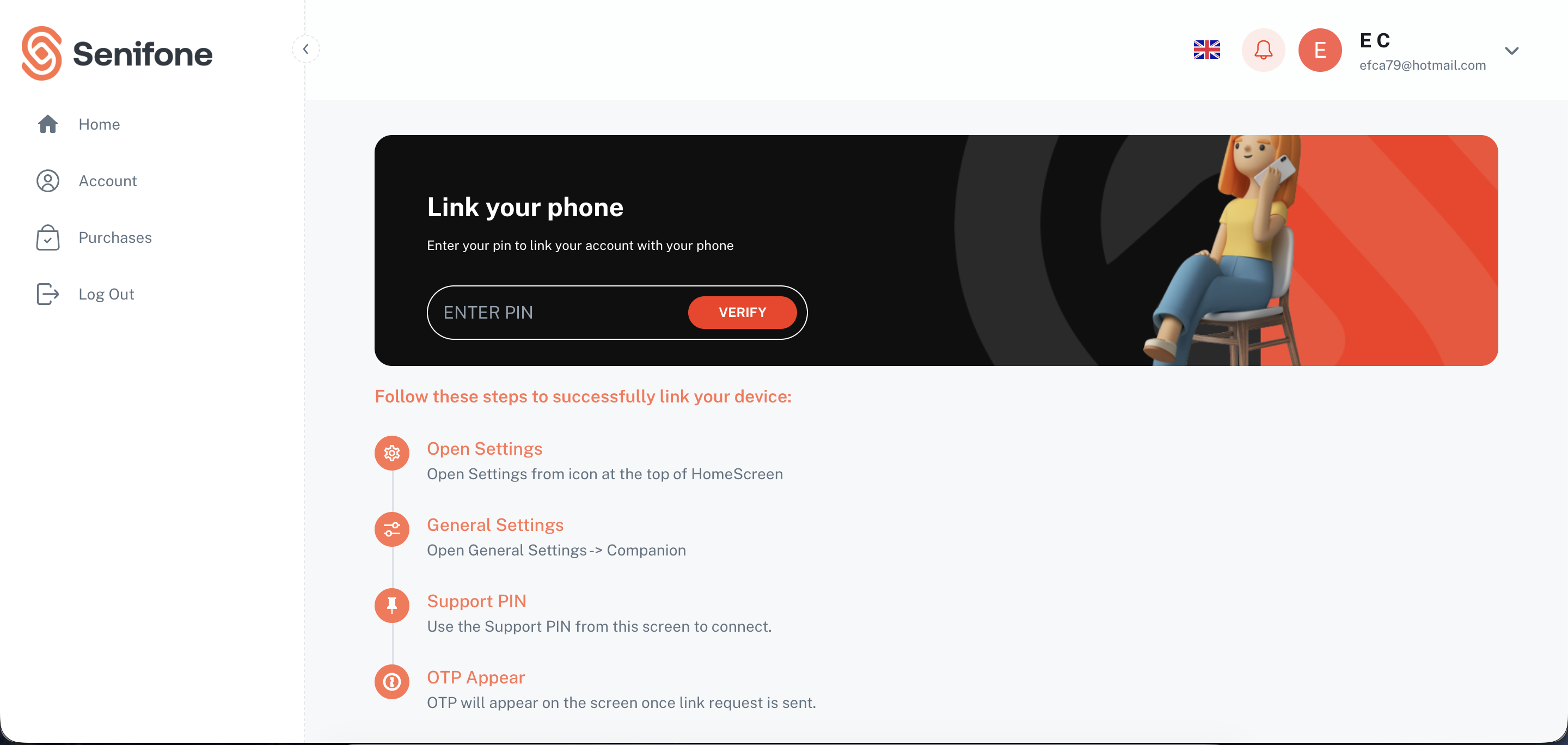 Senifone Phone Insurance project preview