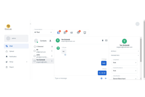 Personalized Educational Chat Platform